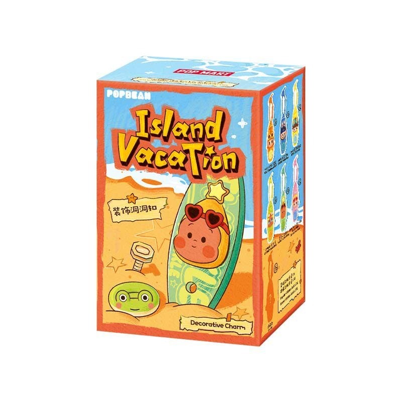 POP MART POP BEAN Island Vacation Series Shoe Charms Blind Box (PRE-ORDER)