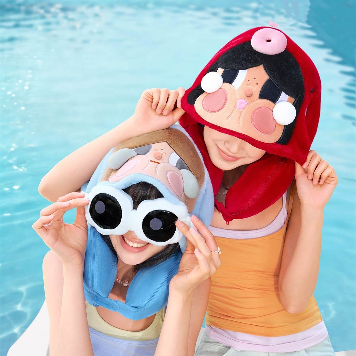 POP MART CRYBABY Cry Me an Ocean Series - 2-in-1 Neck Pillow
