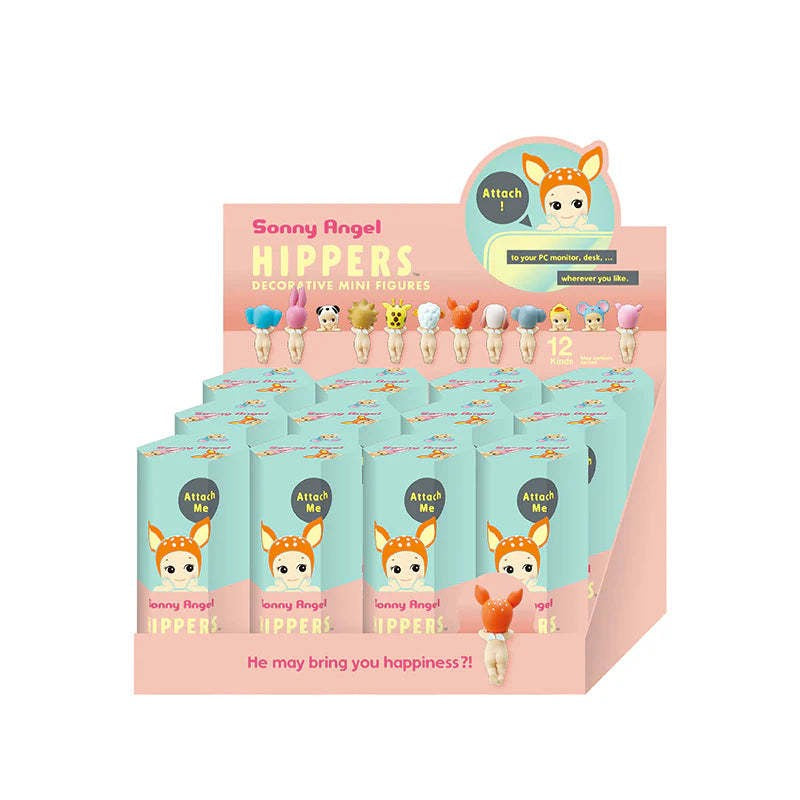 Sonny Angel Animal Hippers Decorative Mini Series PVC Figures, Blind Box
