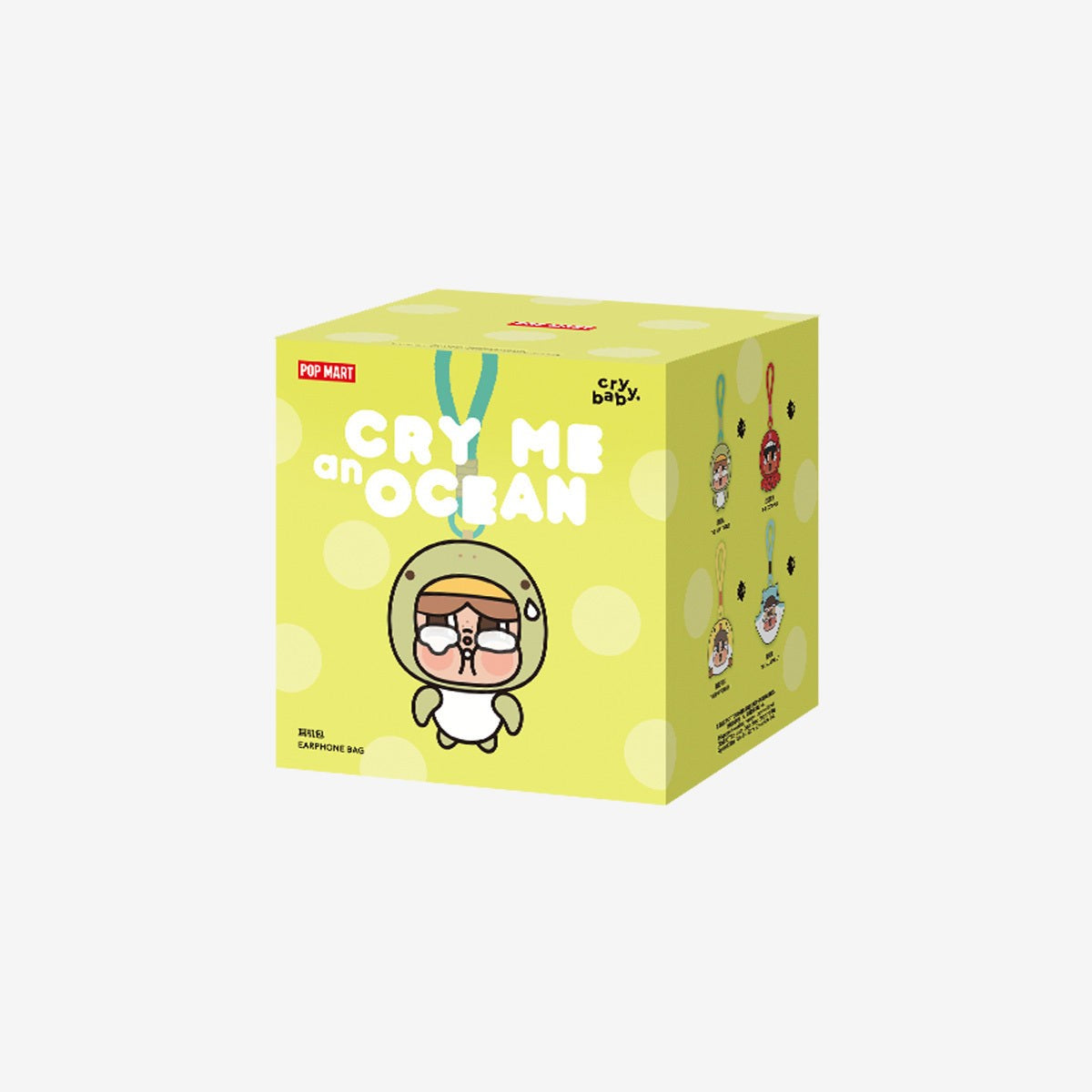 POP MART CRYBABY Cry Me an Ocean Series Earphone Bag Blind Box