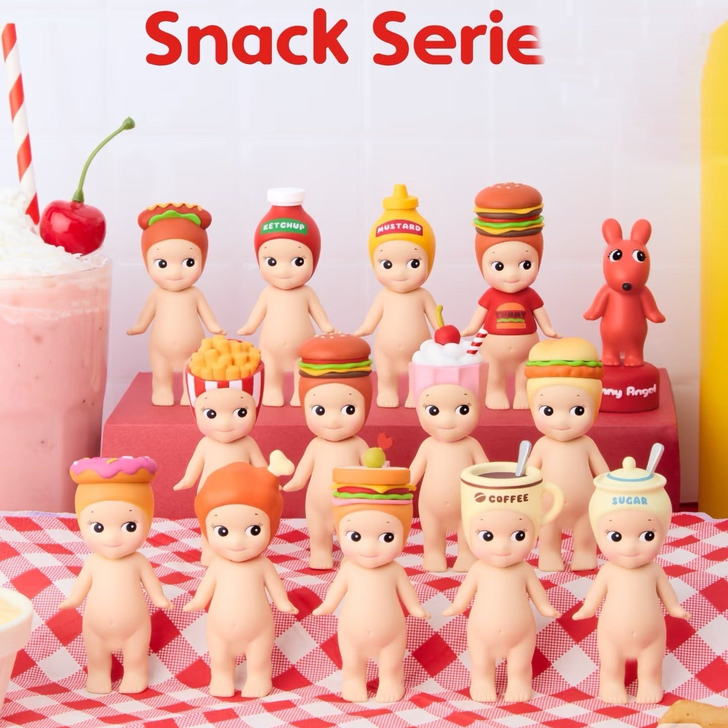 Sonny Angel Snack Series Mini Figures, Blind Box