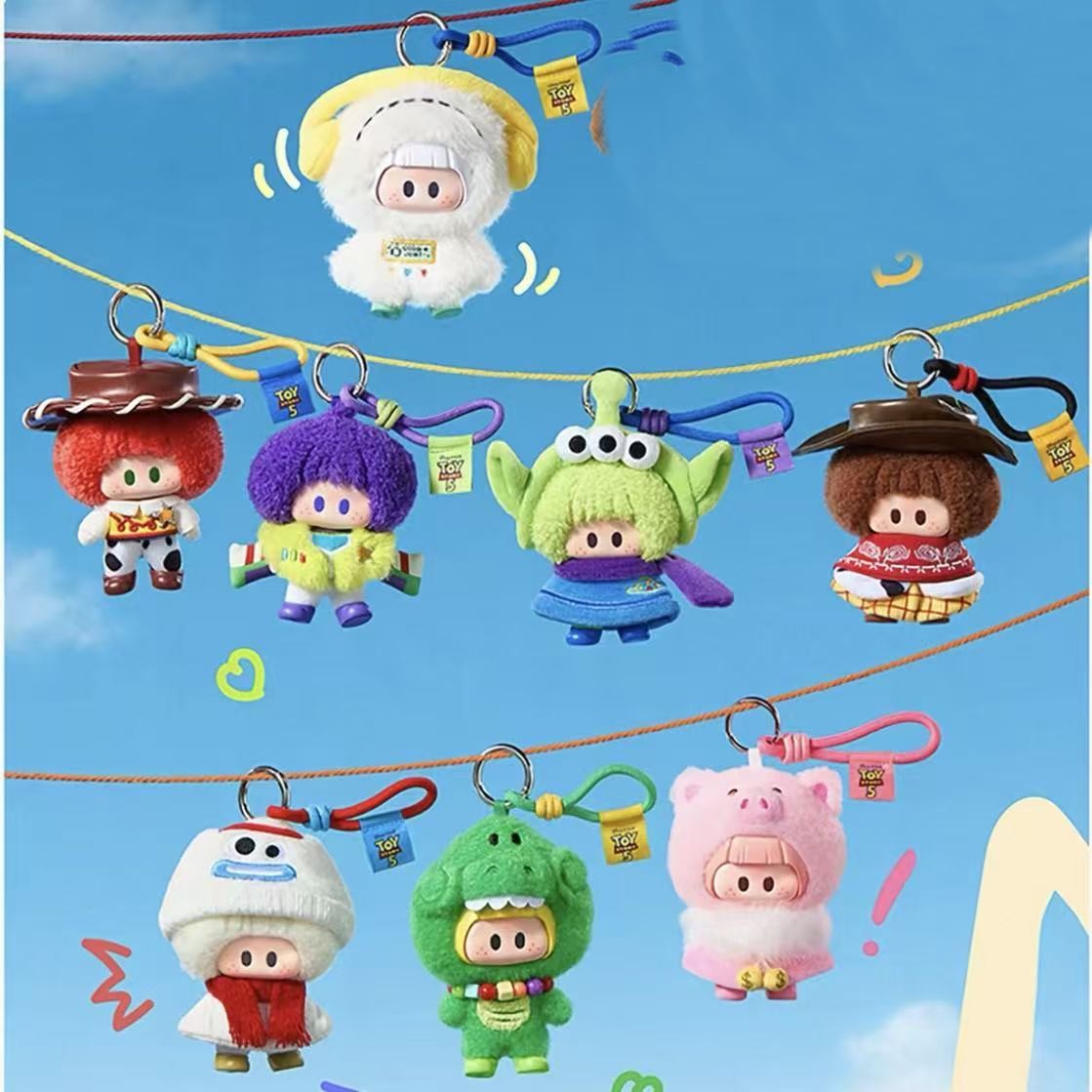 YOYO Toy Story 5 Cute Together Series Plush Pendant Blind Box