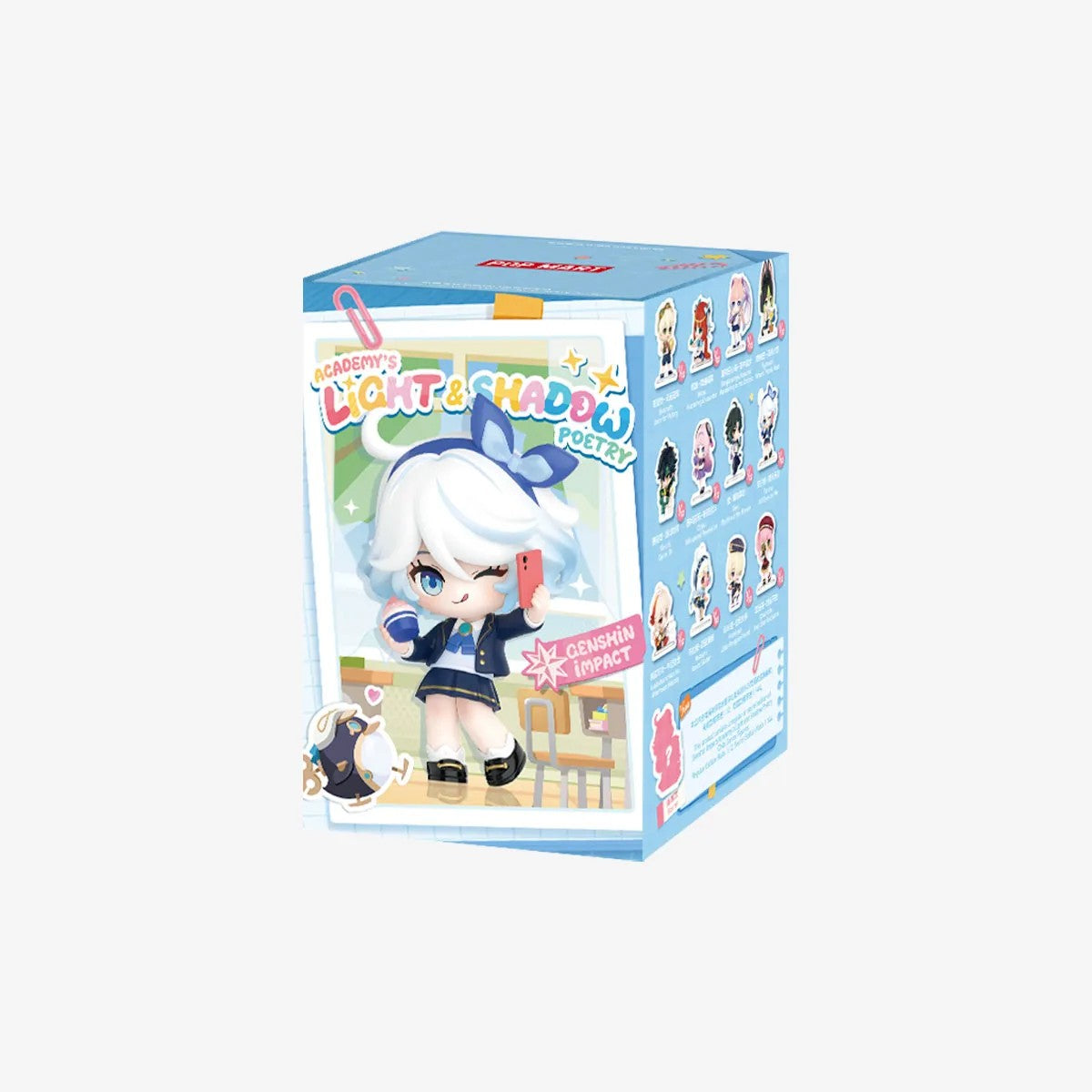 POP MART Genshin Impact Academy's Light and Shadow Poetry Chibi Series Figure Blind Box (PRE-ORDER)