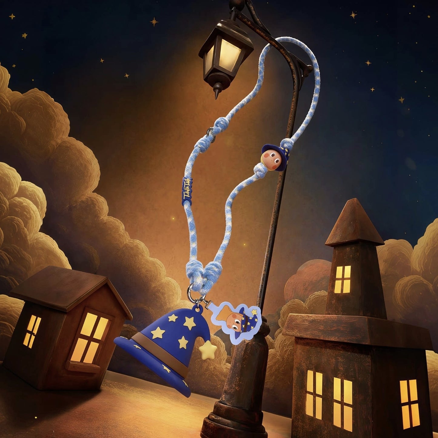 POP MART Twinkle Twinkle Classic Series Magical Star Glow in the Dark Long Lanyard Phone Charm