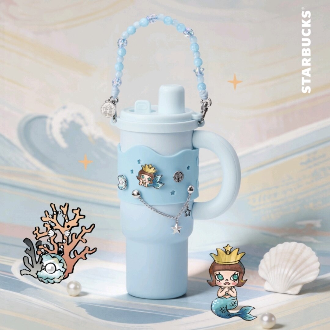 MOLLY x STARBUCKS Water Bottle Cup Travel Mug