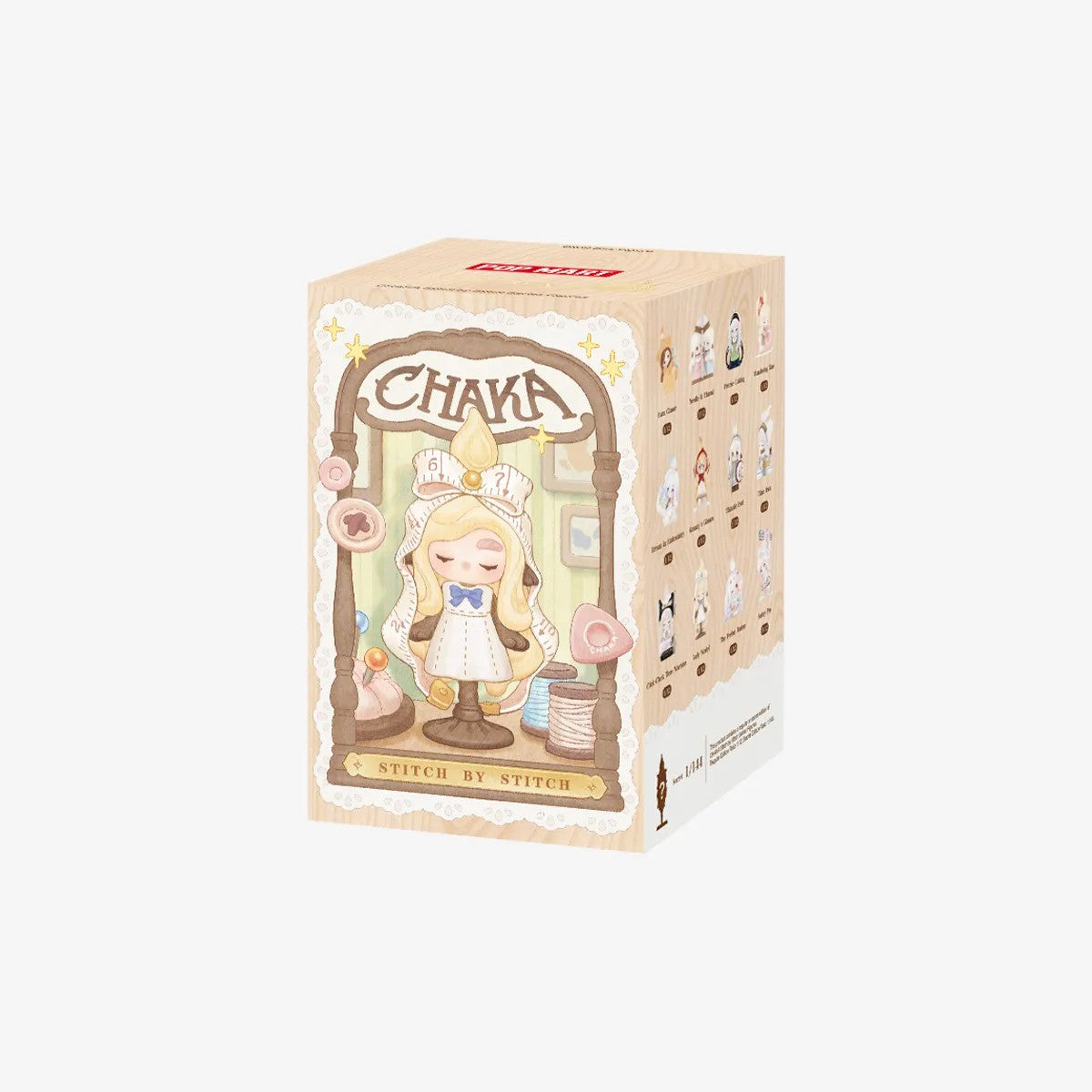 POP MART CHAKA Stitch by Stitch Series Figure Blind Box (PRE-ORDER)