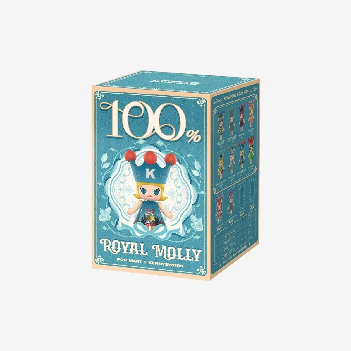 POP MART MEGA ROYAL MOLLY 100% Series 1 Figure Blind Box (PRE-ORDER)