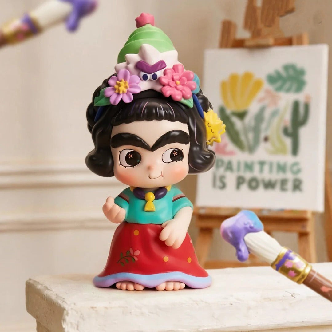 CiciLu × Frida Kahlo Endless Flower Series Figure Hanging Card (PRE-ORDER)