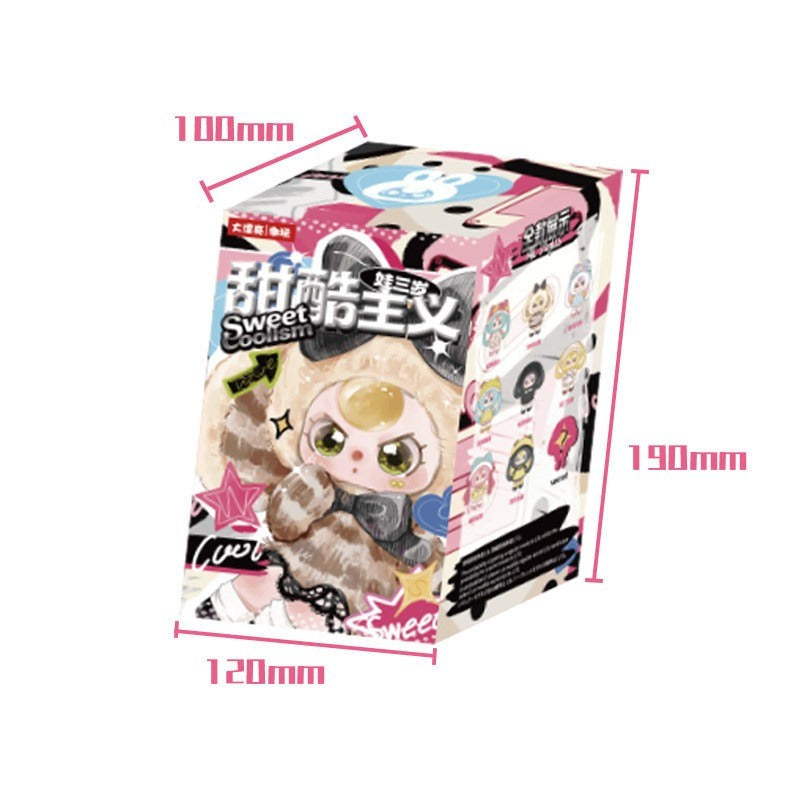 Baby Three Sweet Coolism Series Plush Pendant Blind Box