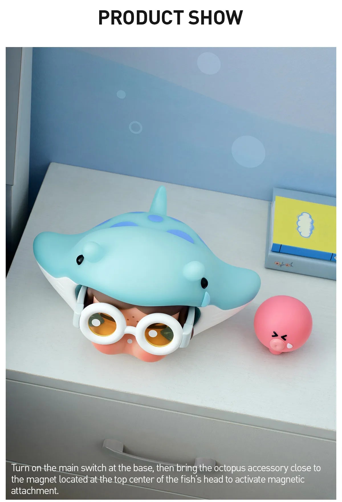 POP MART CRYBABY Cry Me an Ocean Series Lamp