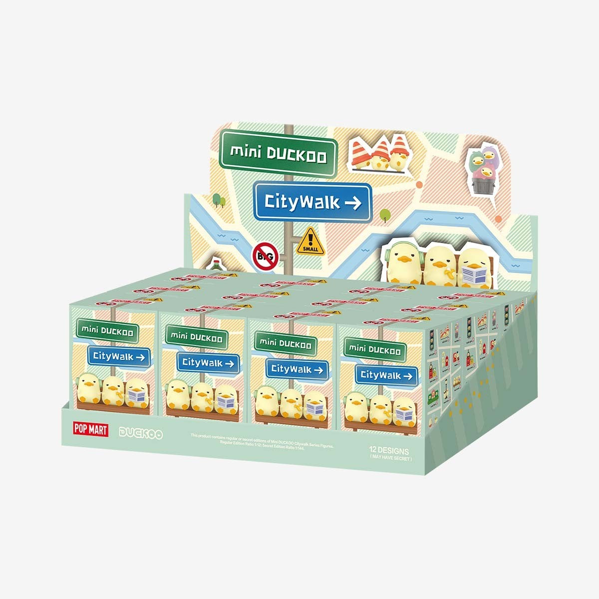 POP MART Mini DUCKOO Citywalk Series Figure Blind Box (PRE-ORDER)