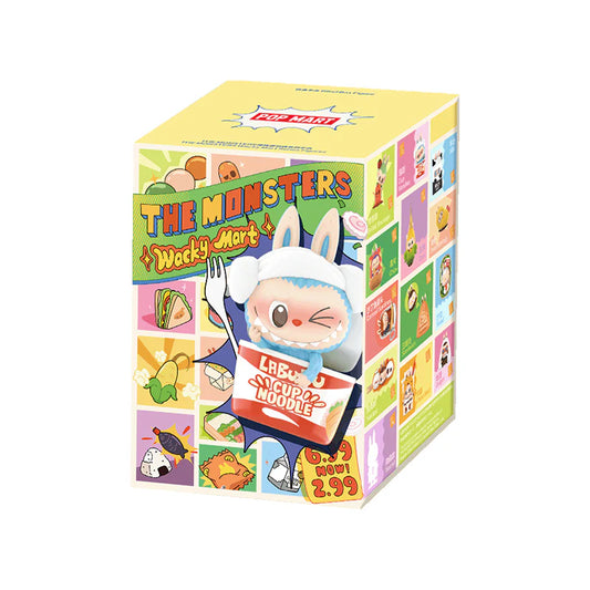 Figuras de la serie Monster LABUBU Wacky Mart 