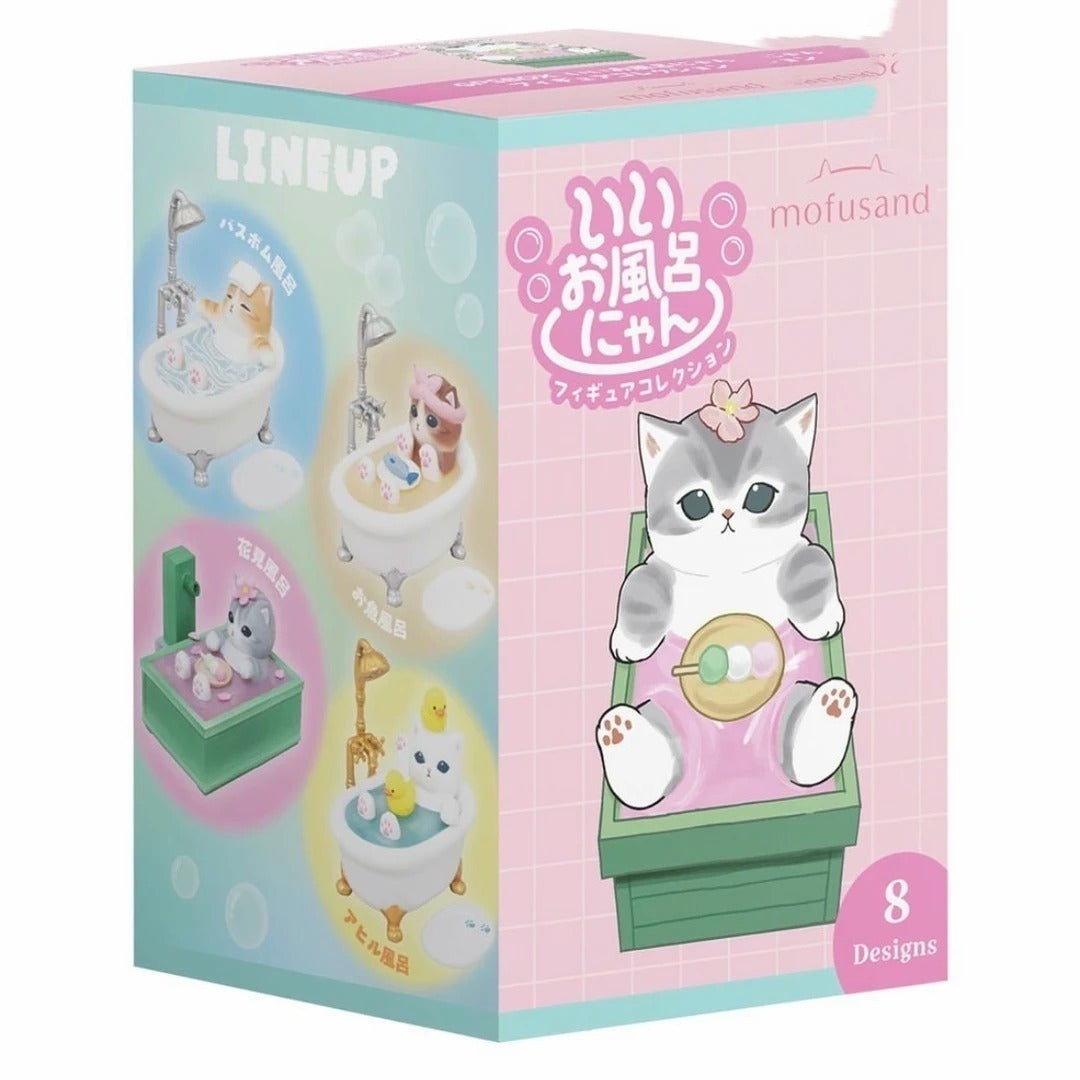 mofusand Nice Bath Meow Series Figure Blind Box