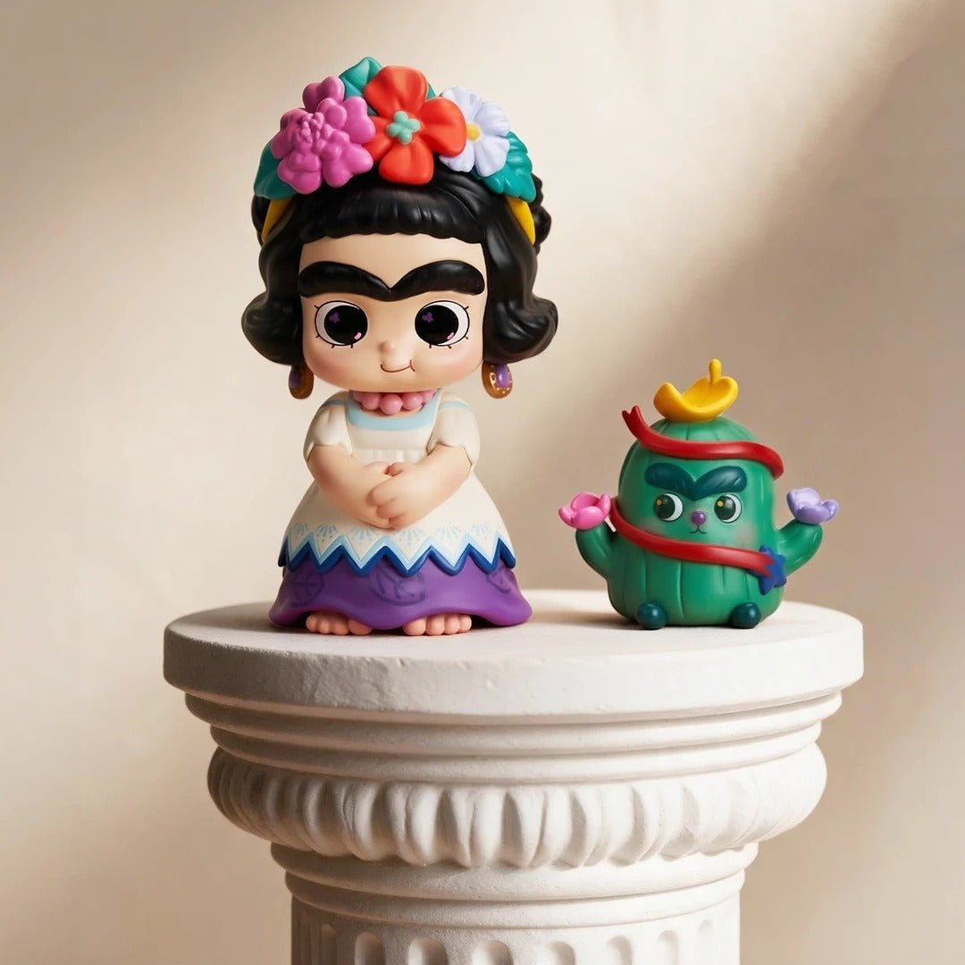 CiciLu × Frida Kahlo Endless Flower Series Figure Hanging Card (PRE-ORDER)