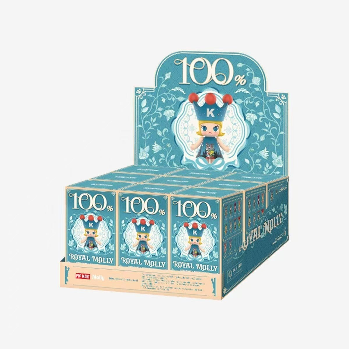 POP MART MEGA ROYAL MOLLY 100% Series 1 Figure Blind Box (PRE-ORDER)