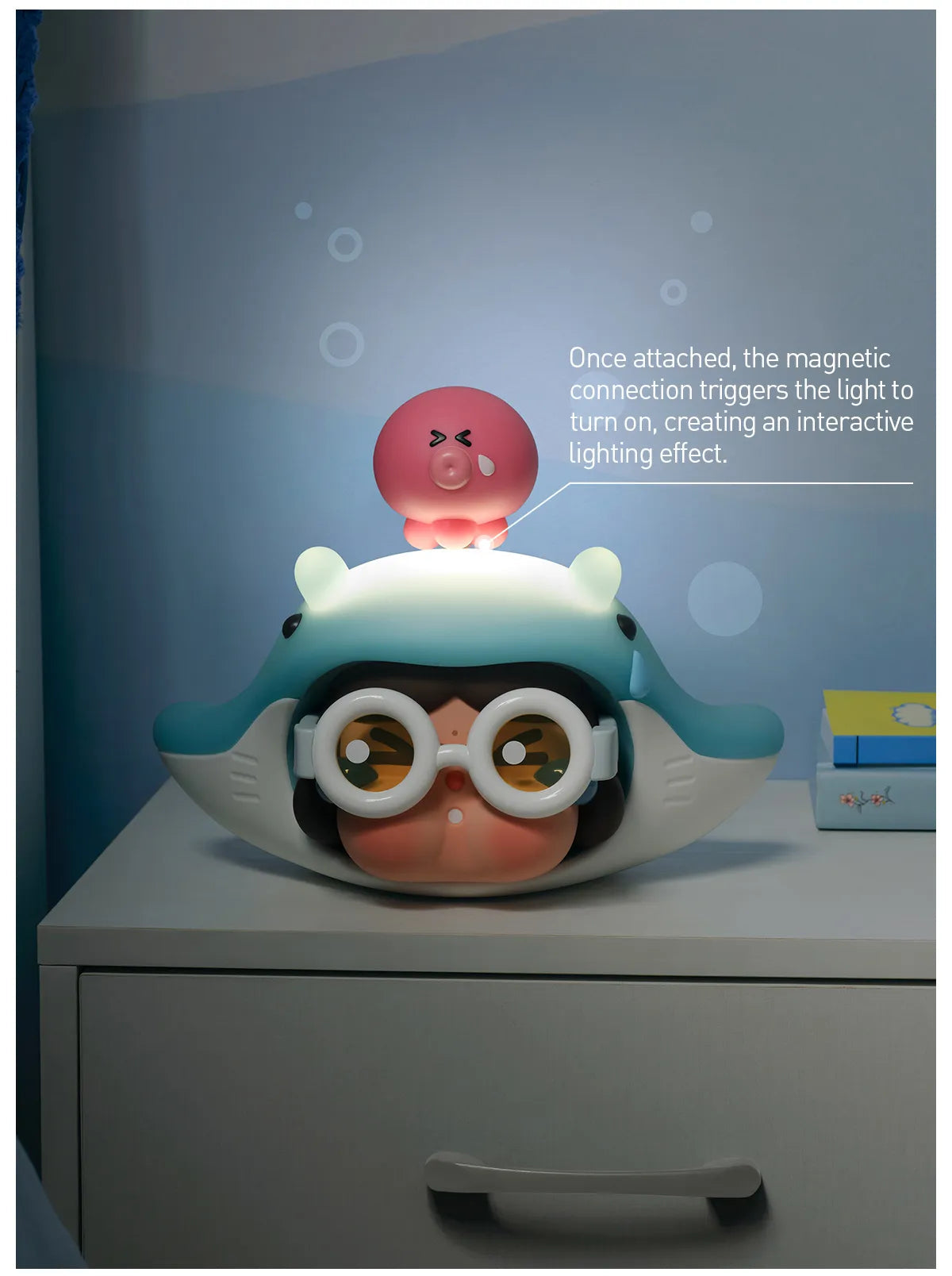 POP MART CRYBABY Cry Me an Ocean Series Lamp