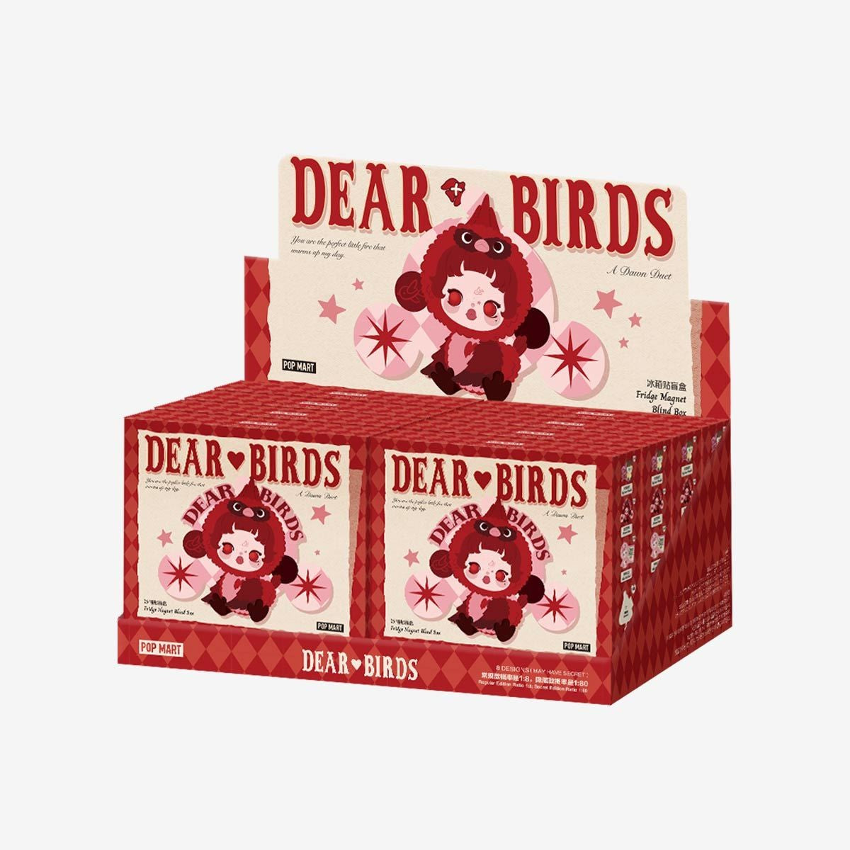 POP MART Dear Birds Series-Fridge Magnet Blind Box