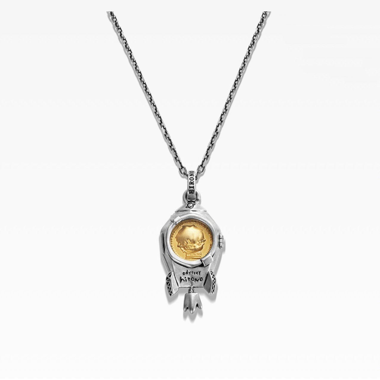 POPOP Jewelry Hirono Vintage Rocket Necklace