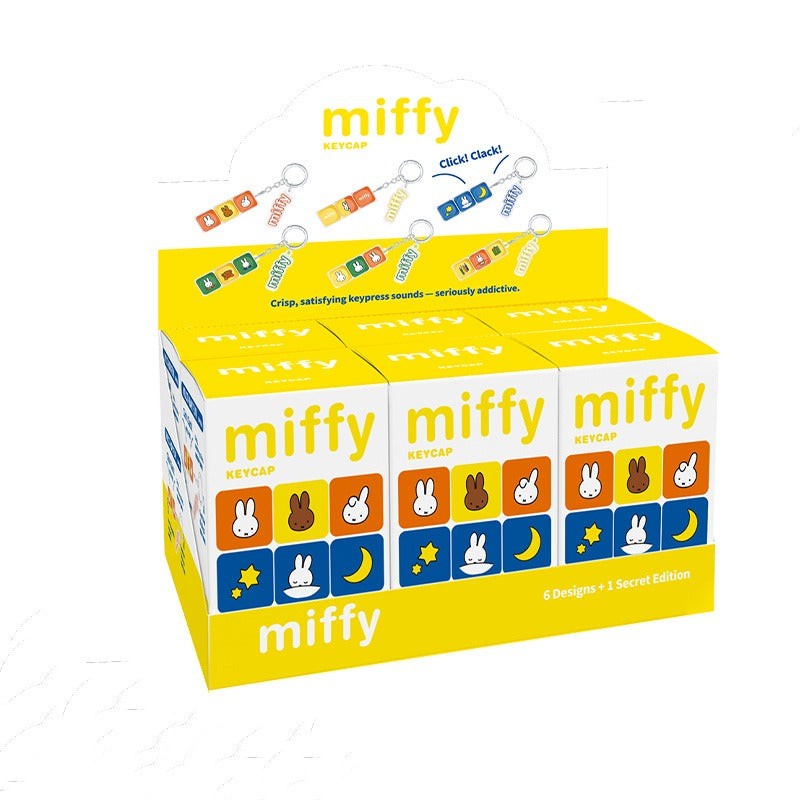 Miffy Keycap Stress Relief Series Blind Box
