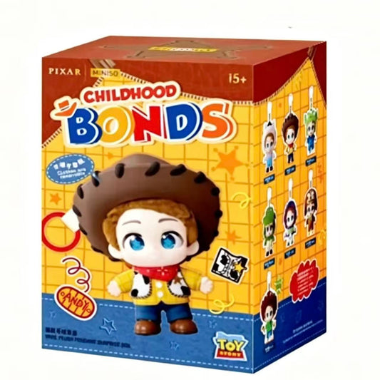 DSN Pixar Toy Story Andy’s Childhood Bond Series Vinyl Plush Keychain Blind Box