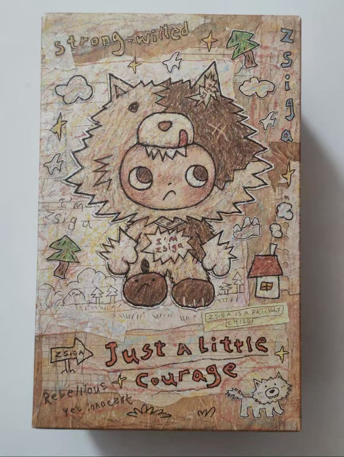 POP MART Zsiga Just A Little Courage Series Vinyl Plush Pendant Blind Box, Thailand Exclusive
