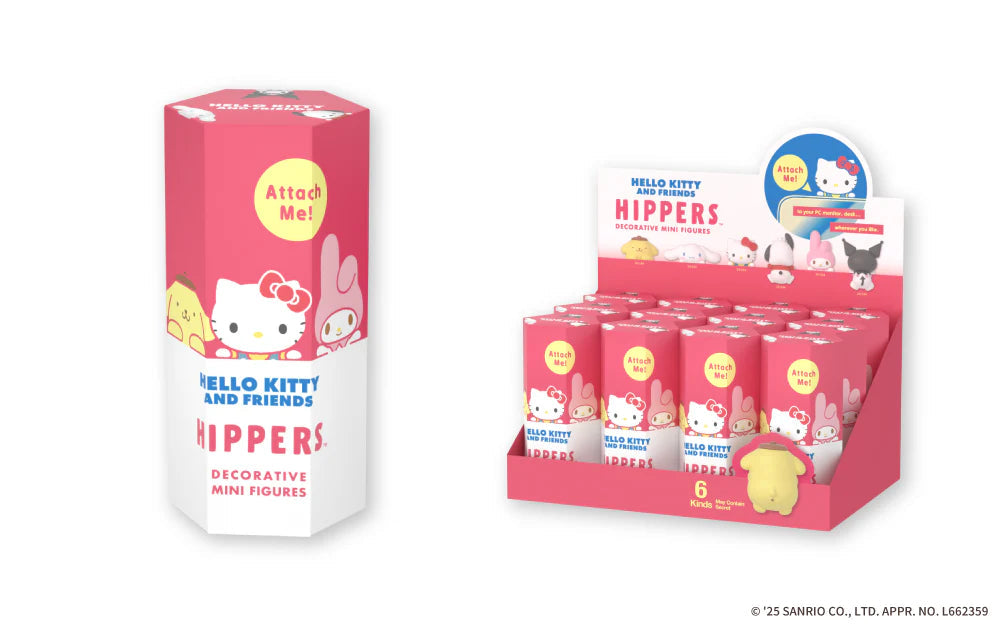 Sonny Angel × SANRl0 Characters HIPPERS HK AND FRIENDS Decorative Mini Figures Blind Box