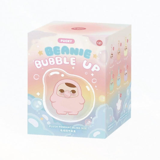 Llavero colgante de peluche Pucky Beanie Bubble Up Series 
