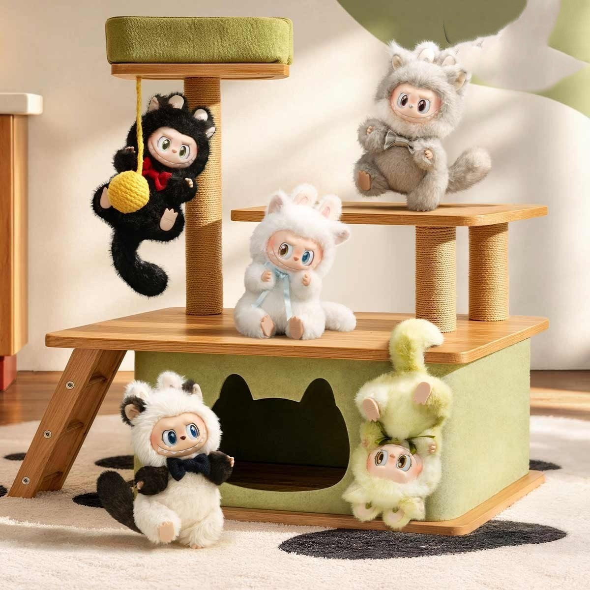 POP MART The Monsters Labubu Cat Mode on Series Vinyl Plush Pendant Blind Box (PRE-ORDER)
