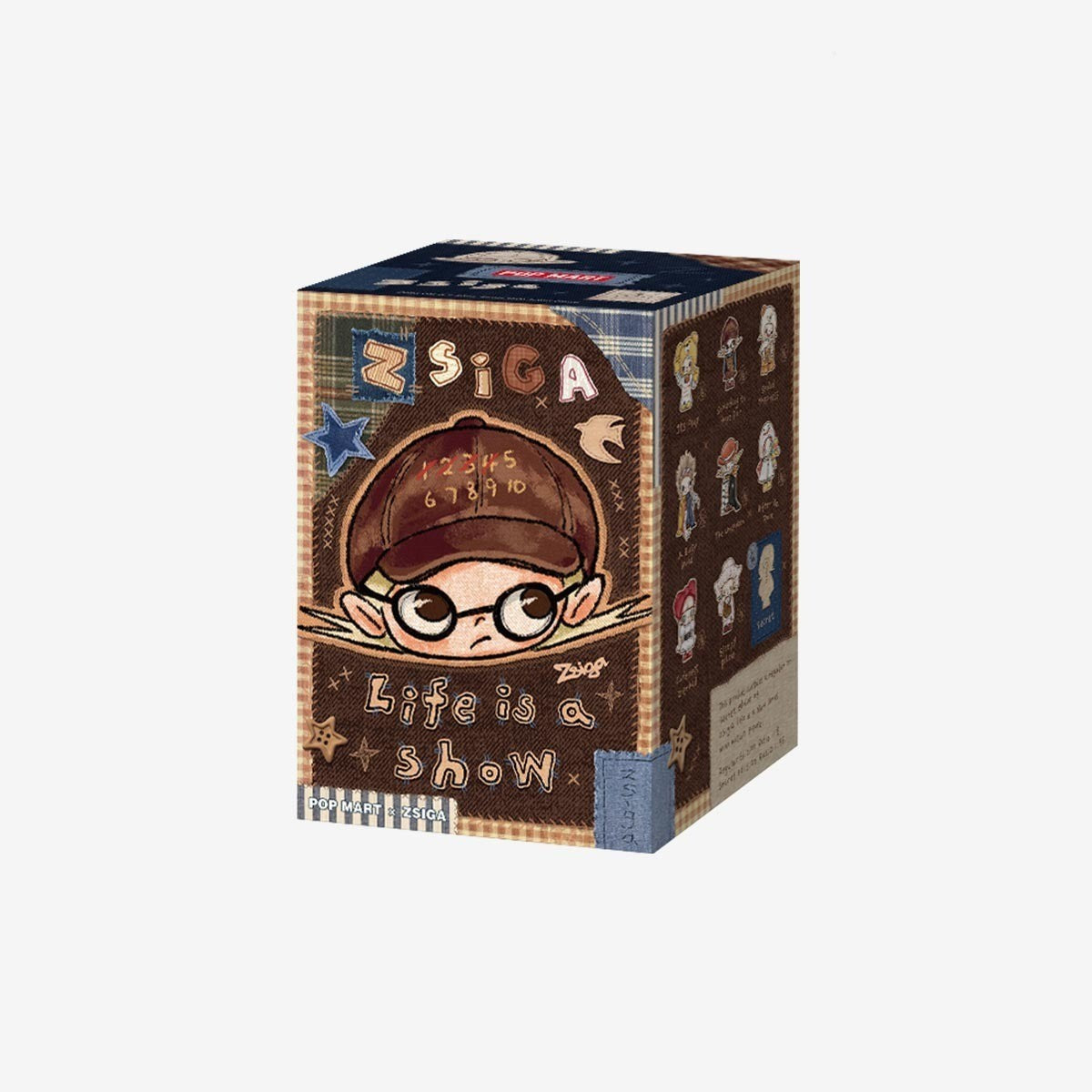 POP MART Zsiga Life is a Show Series MINI Action Figure Confirm Design Blind Box