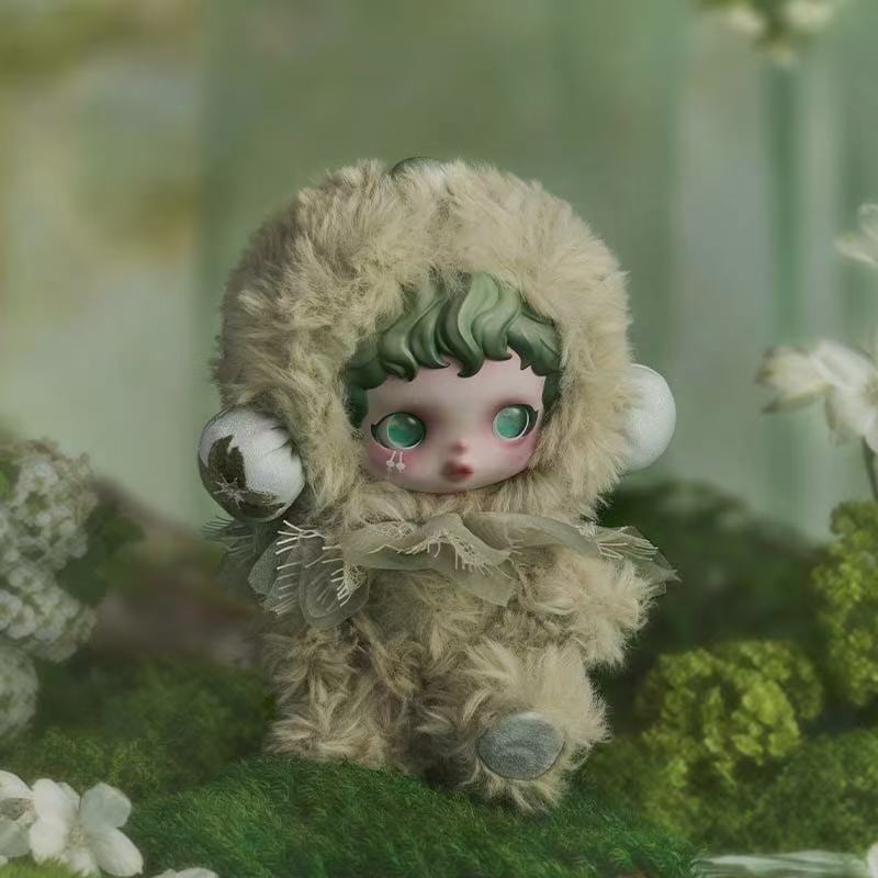 دمى SKULLPANDA L'impressionnisme القطيفة من سلسلة 