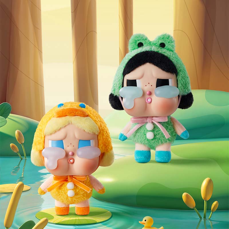 دمى CRYBABY Crying Again المحشوة بالفينيل ذات الوجه