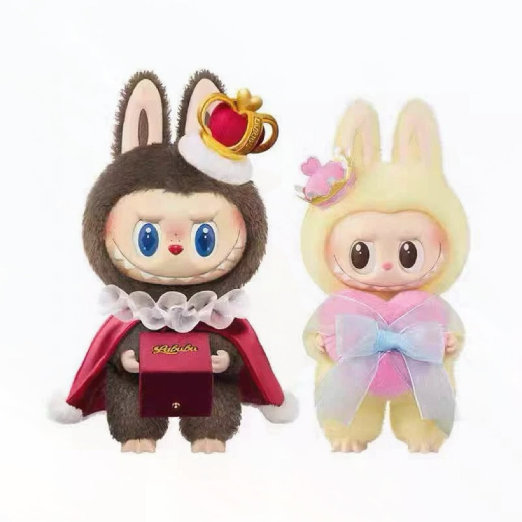 Tarjeta colgante de peluche de vinilo de la serie Let's Checkmate de THE MONSTERS LABUBU 