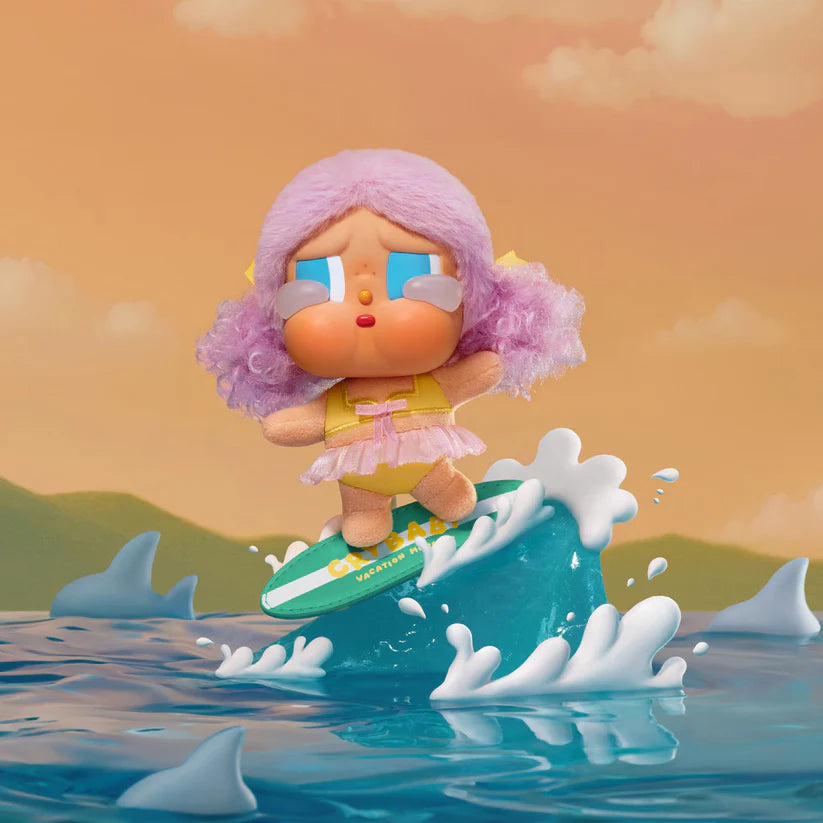 CRYBABY Vacation Mode On Series-Vinyl Plush Pendant Blind Box