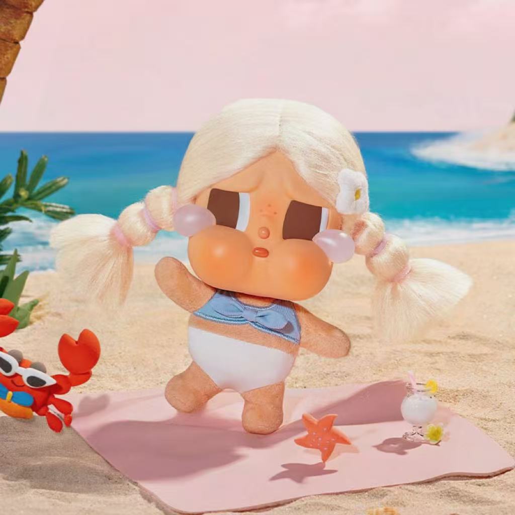 CRYBABY Vacation Mode On Series-Vinyl Plush Pendant Blind Box