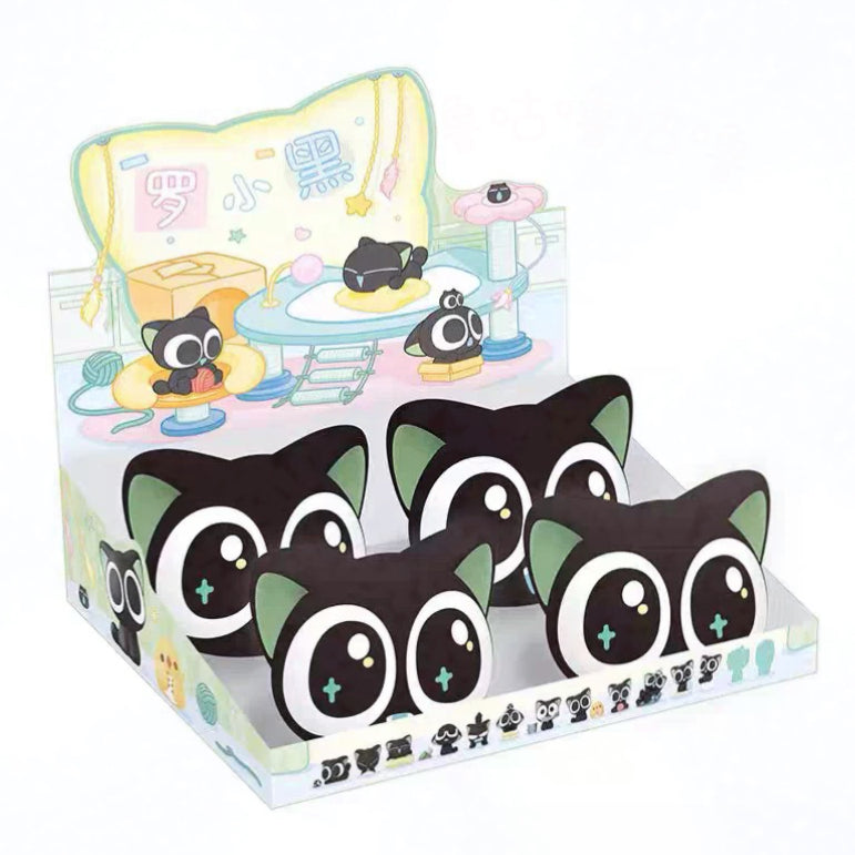 Luo Xiao Hei Cat Mini Bean Figures