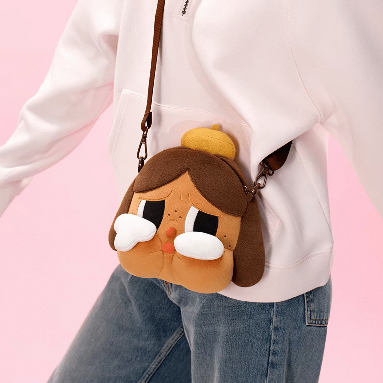 CRYBABY Crossbody Bag Crying Babe Series Shanghai Limited