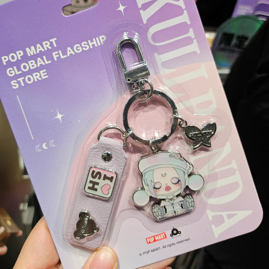 POP MART Shanghai Exclusive Skullpanda Keychain SP Fridge Magnet