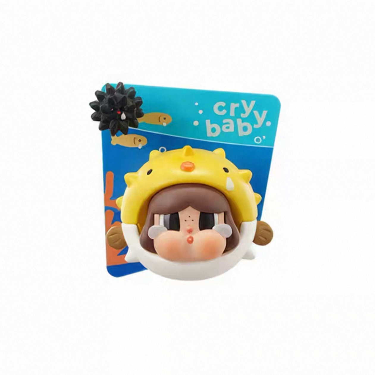 POP MART CRYBABY Cry Me an Ocean Series Fridge Magnet Blind Box