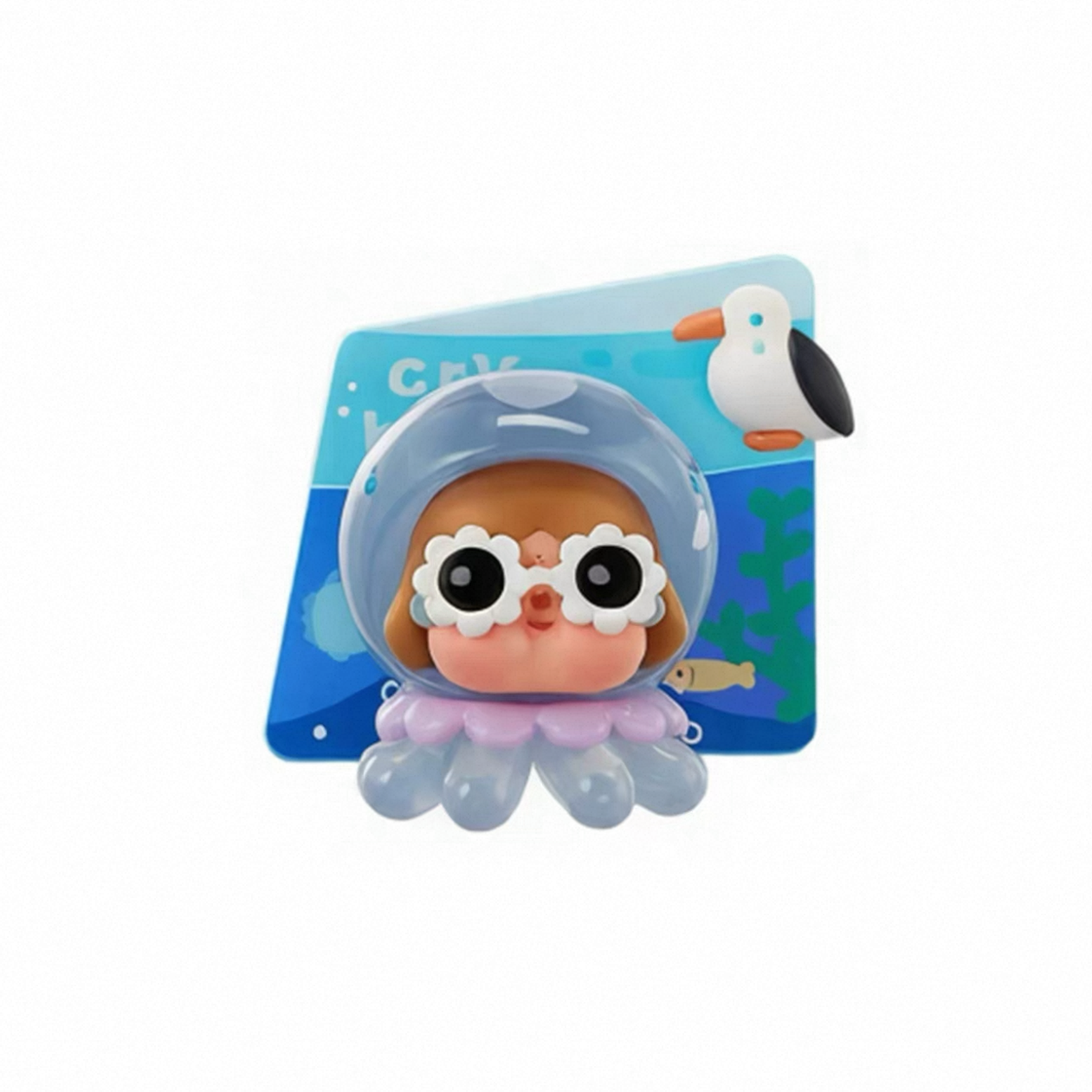 POP MART CRYBABY Cry Me an Ocean Series Fridge Magnet Blind Box
