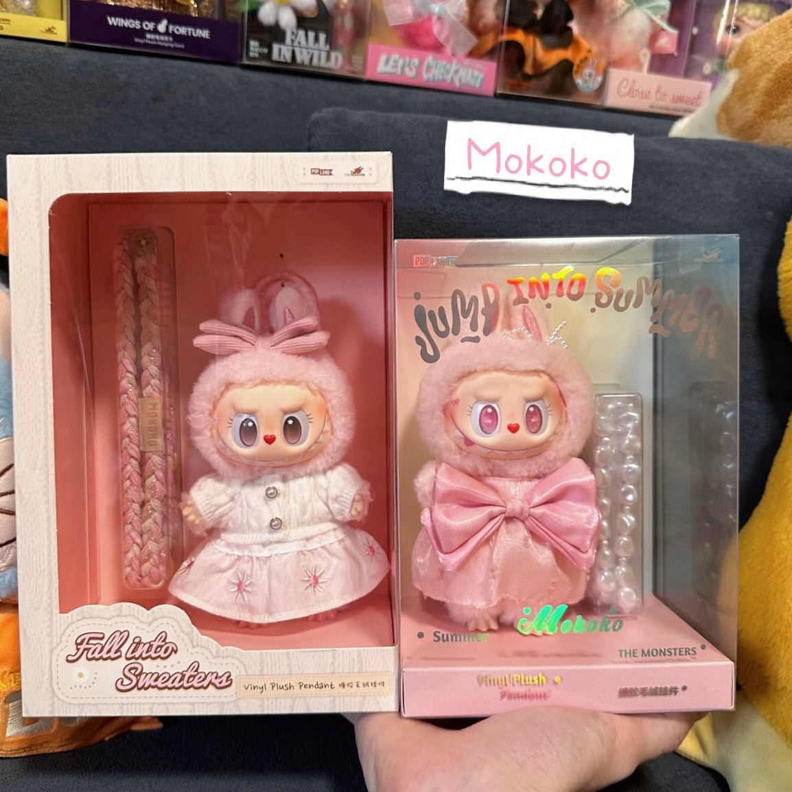 MOKOKO Jump Into Summer MOKOKO Fall Into Sweaters Vinyl Plush Pendant
