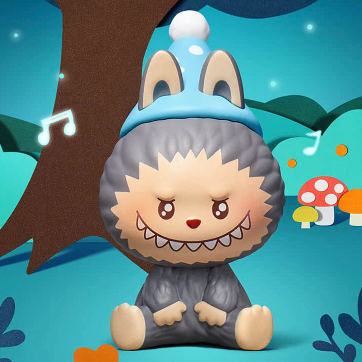 POP MART THE MONSTERS POP Bean Forest Fairy Tale Mini Bean Midnight Melody