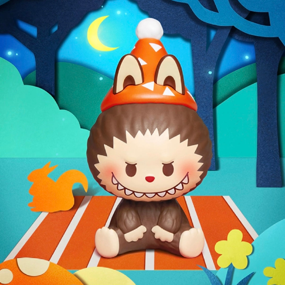 POP MART THE MONSTERS POP Bean Forest Fairy Tale Mini Bean Midnight Melody
