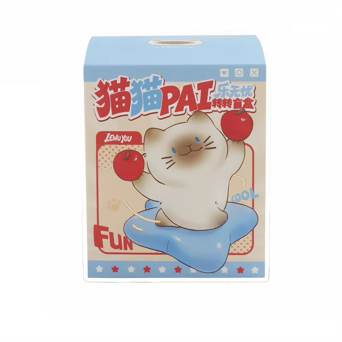 Cat Pai Make Life A Little Sweeter Rotation Blind Box Cat Pai Never Stop Dreaming Lewu You Dog Pai Just Be Yourself Series Figures Blind Box