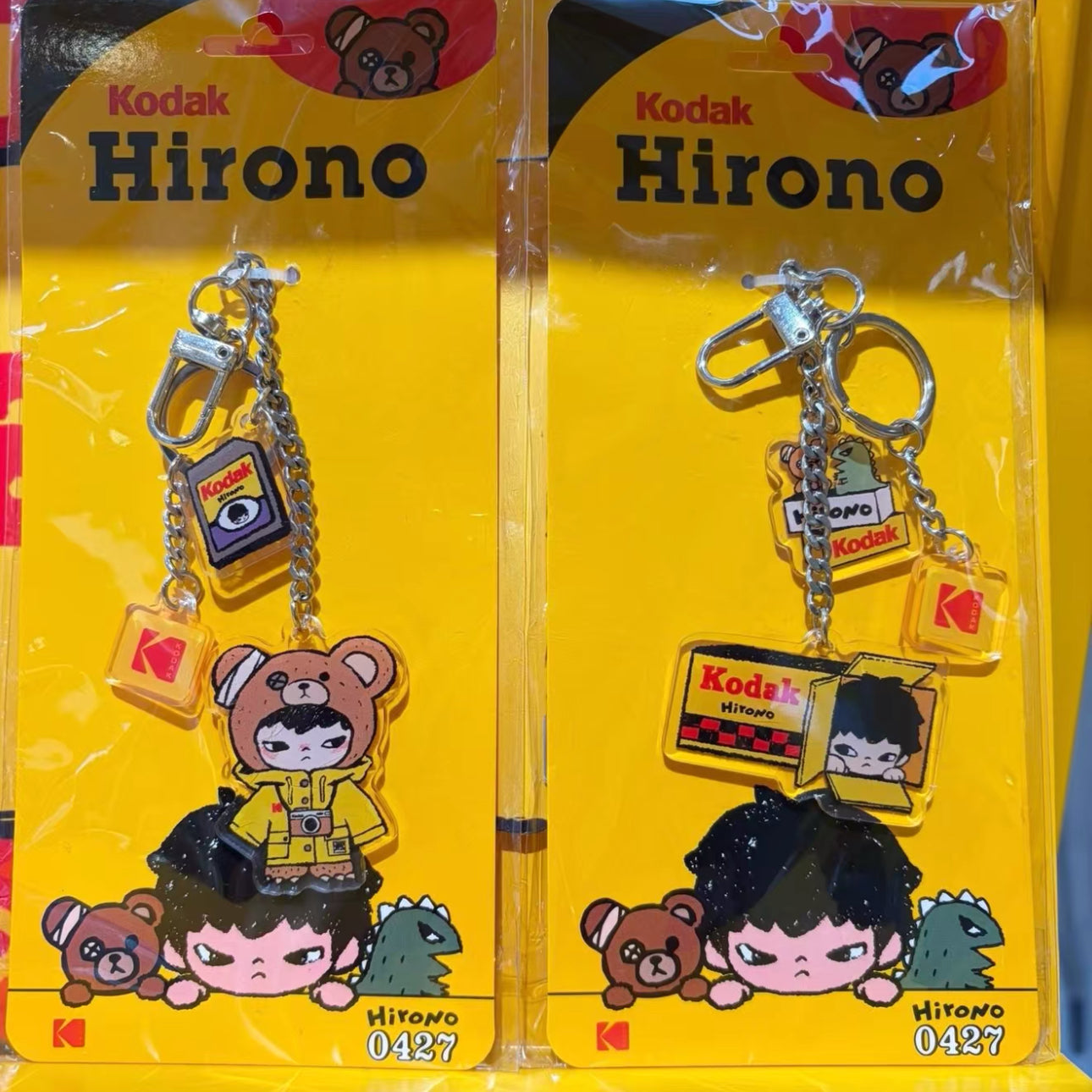 Hirono x Kodak Keychain Bag Passport Holder