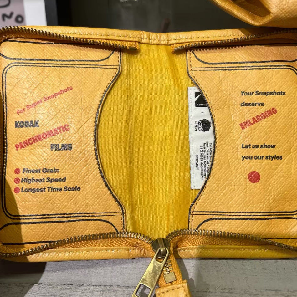 Hirono x Kodak Keychain Bag Passport Holder