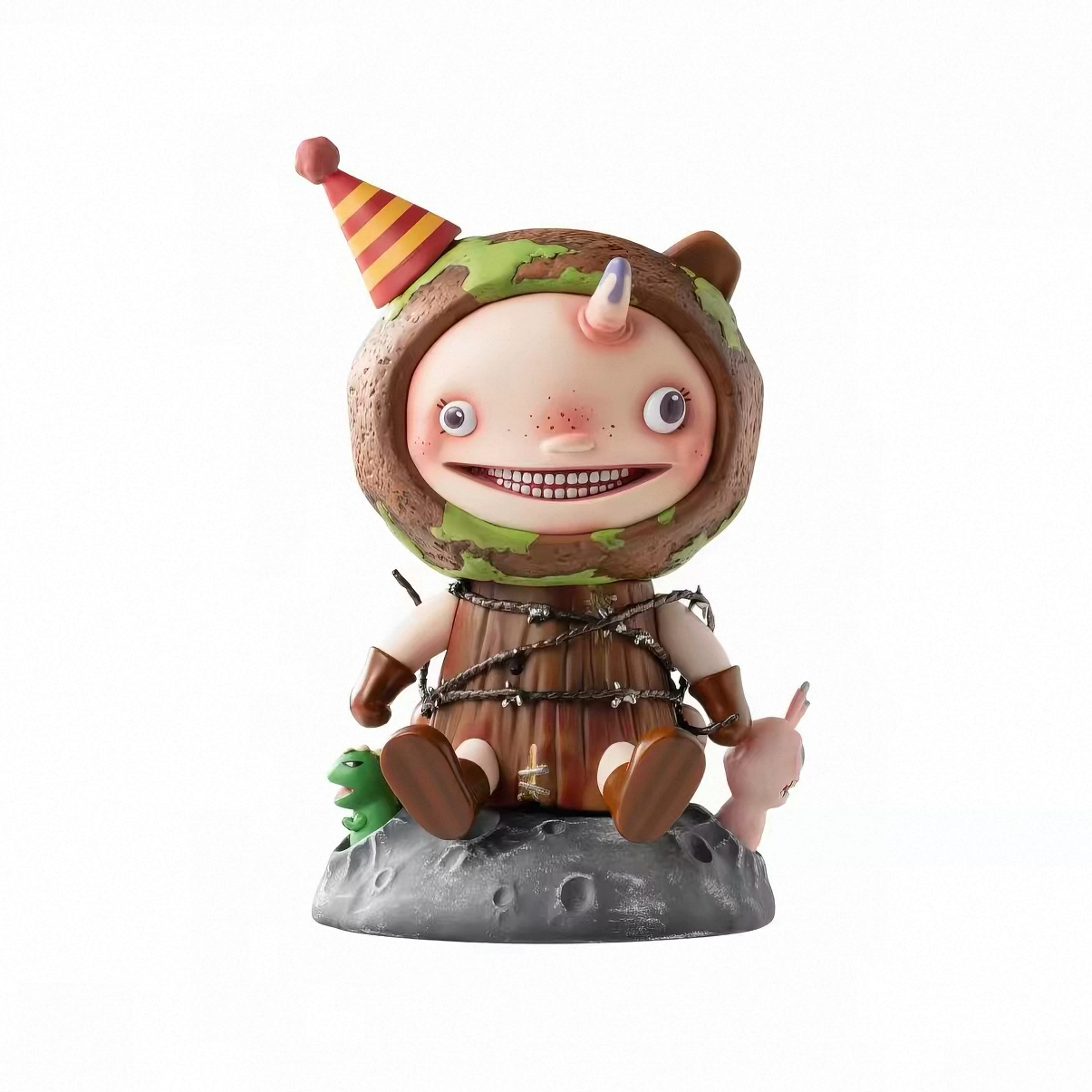 Hirono x Polar Symbiosis Figure hanging card