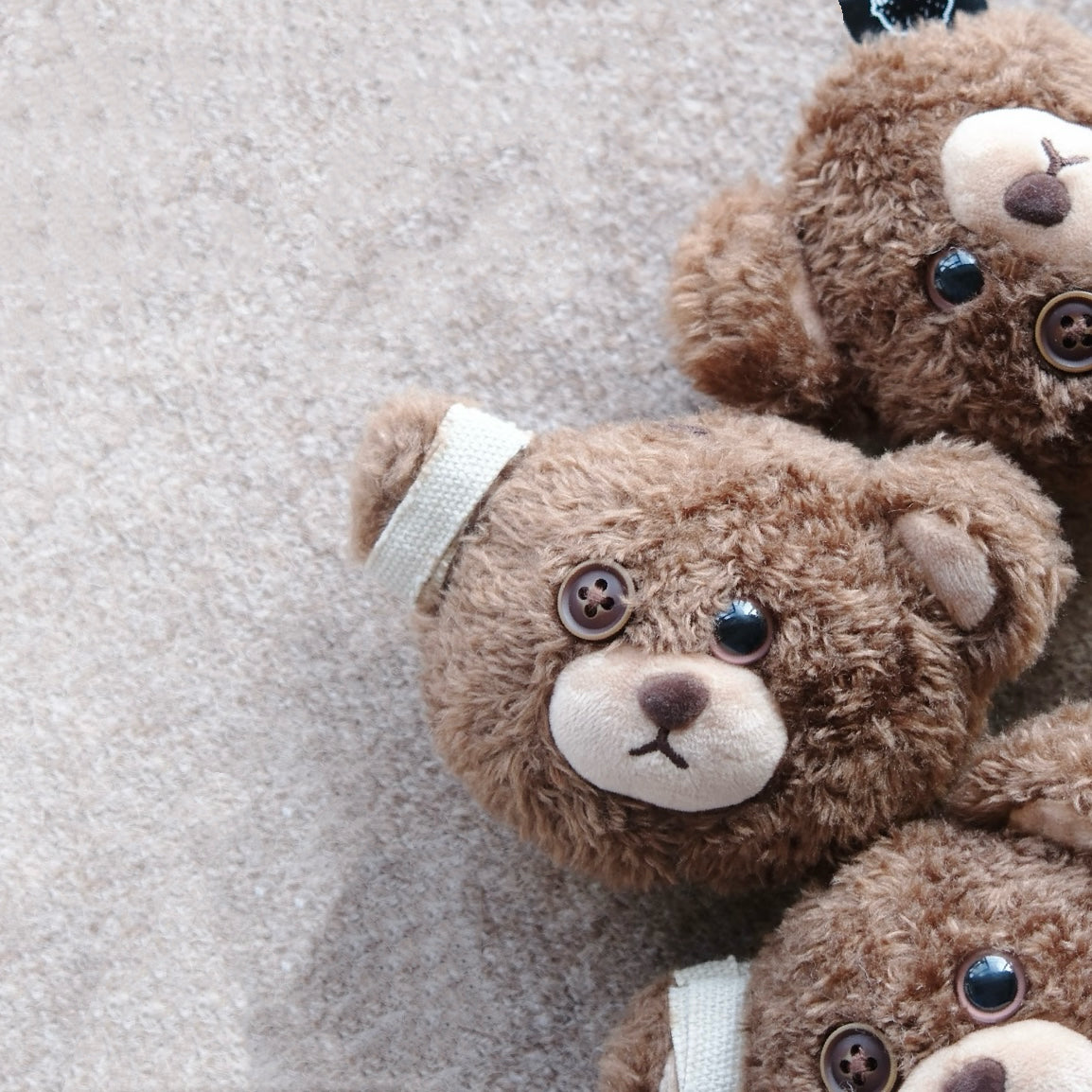 Hirono Bear Head Plush