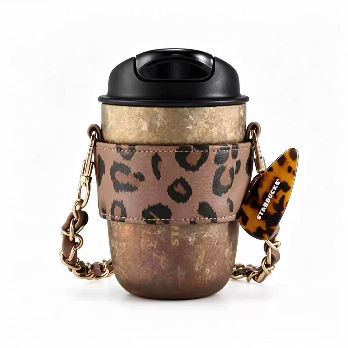 Starbucks Leopard Series Water Bottle Tumbler