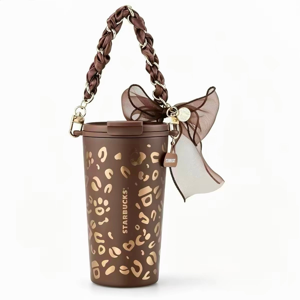 Starbucks Leopard Series Water Bottle Tumbler