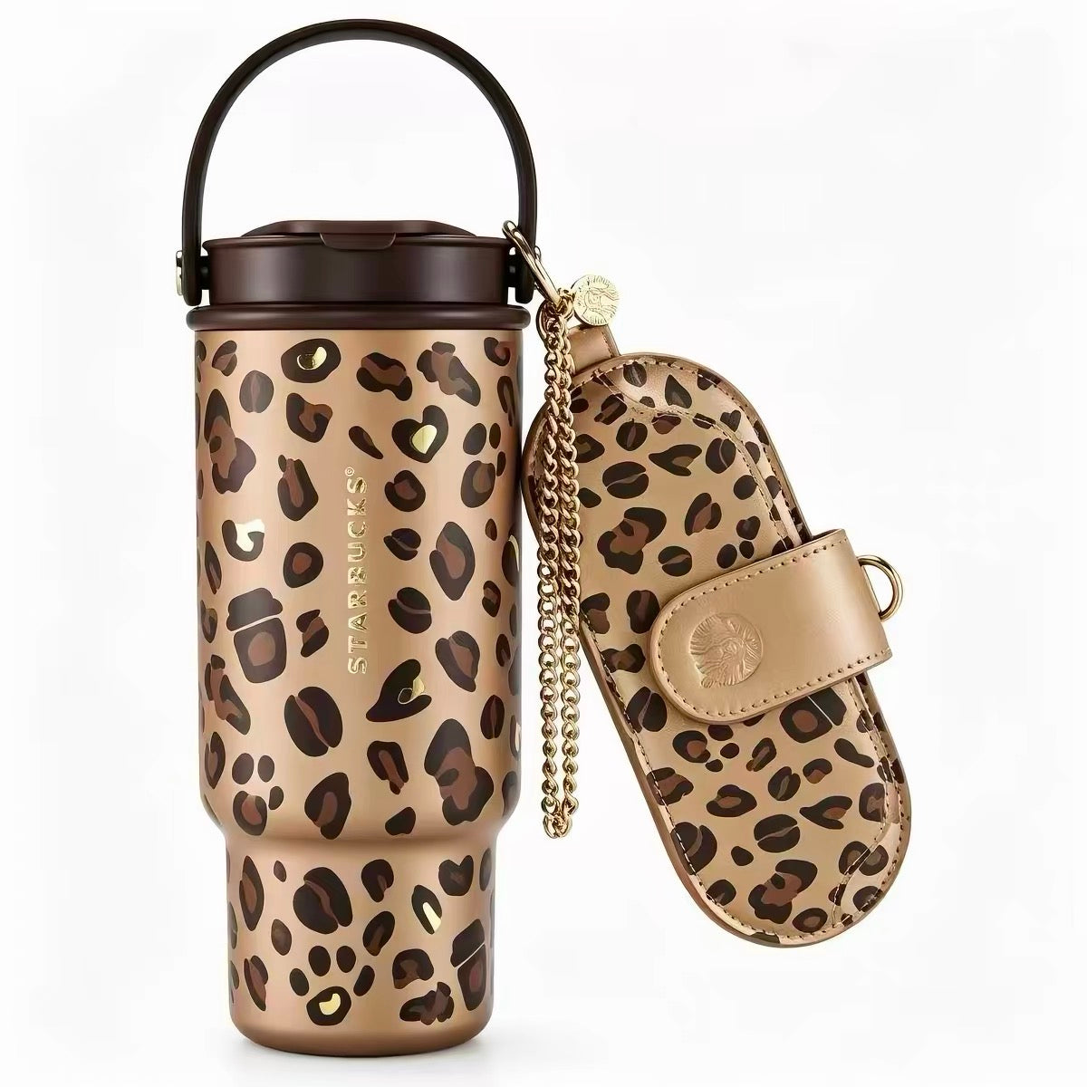 Starbucks Leopard Series Water Bottle Tumbler